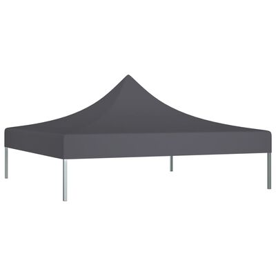 vidaXL Streha za vrtni šotor 2x2 m antracit 270 g/m²