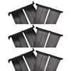 vidaXL Solarni grelni panel za bazen 6 kosov 80x620 cm