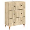 vidaXL Predalna omara Sonoma hrast 66 x 34,5 x 90 cm Inženirski les