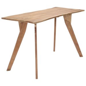 vidaXL Jedilna miza 120x58x76 cm trden akacijev les