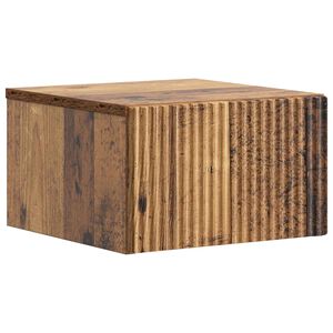 vidaXL Stenski nočni omarici Star les 33 x 34,5 x 20 cm Inženirski les