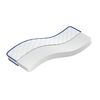 vidaXL Vzmetnica s spominsko peno bela 80x200x17 cm mehka
