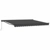 vidaXL Okvir tende Antracit 400 &times; 300 cm Poliester s PU premazom