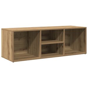 vidaXL Klop za shranjevanje čevljev artisan hrast 105x35x35 cm