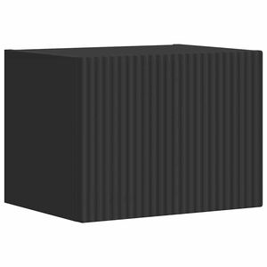 vidaXL TV stenska omara 39 x 31 x 29,5 cm Črna Inženirski les