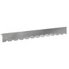 vidaXL Robovi trave 30 kos 102 x 10 x 4 cm Jeklo Srebrna