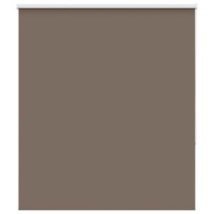 vidaXL Zatemnitvena rolo senčila kavne barve 135x175 cm, &scaron;irina blaga 131,6 cm, poliester