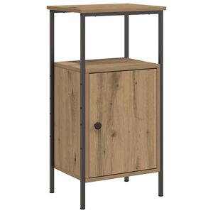 vidaXL Nočna omarica artisan hrast 41x31x80 cm inženirski les