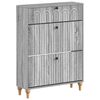 vidaXL Omara za čevlje ALKMAAR 78 x 24 x 103 cm Inženirski les