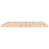vidaXL Posteljni okvir 160x200 cm trdna borovina