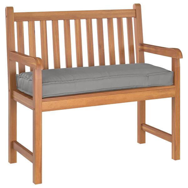 vidaXL Blazina Siva 100 x 40 x 8 cm Oxford tkanina