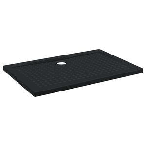 vidaXL Pladenj za tu&scaron;iranje s pikicami Črna 120 x 80 x 4 cm ABS