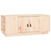 vidaXL Klubska mizica 100x50x41 trdna borovina