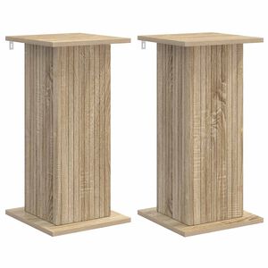 vidaXL Stojalo za rastline 2 pcs Sonoma hrast 30,5 x 30 x 60,5 cm