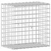 vidaXL Gabion z 5 mm žico in mrežo 5x5 cm 50x30x50 cm Pocinkano jeklo