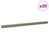 vidaXL Robniki za stopnice 30 pcs Šampanjec 67 cm Aluminij