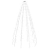 vidaXL Lučke za novoletno jelko 300 LED lučk hladno bele 300 cm
