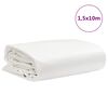 vidaXL Ponjava bela 1,5x10 m 650 g/m²
