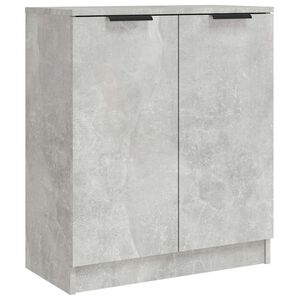 vidaXL Komoda betonsko siva 60x30x70 cm konstruiran les