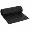vidaXL Dimpled Drenažni List Črna 0,5 x 10 m HDPE