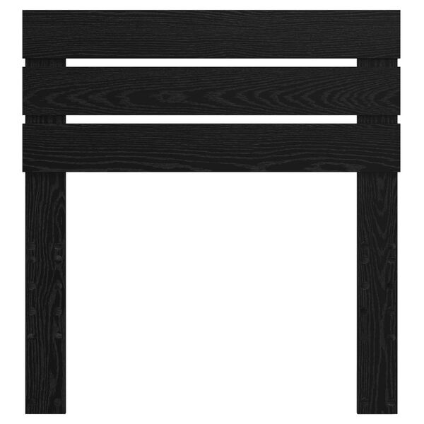 vidaXL Vzglavje Črna Orehovina 100 cm Konstruiran les