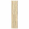 vidaXL Knjižna omara sonoma hrast 60x24x109 cm inženirski les
