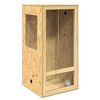 vidaXL Terarij Rjava 50 x 50 x 100 cm OSB