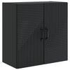 vidaXL Omara za steno Črna 59 x 31 x 60 cm Inženirski les