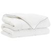 vidaXL Zimska posteljnina Bela 140 x 200 cm Bambus