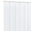vidaXL Zavesa za vrata prozorna 200 mm x 1,6 mm 10 m PVC