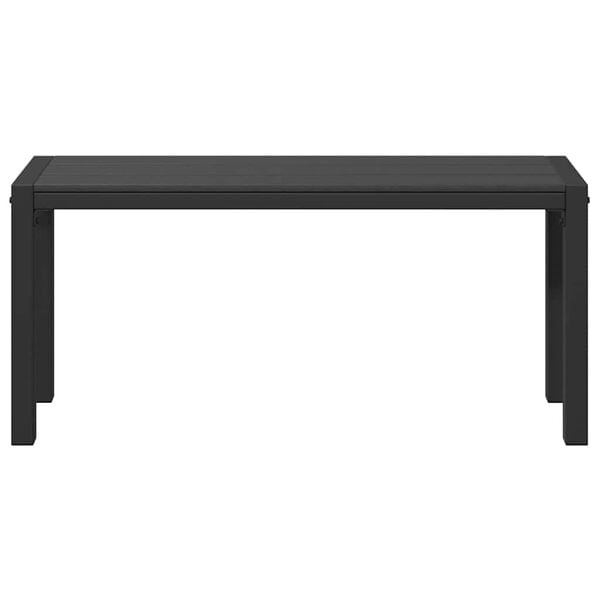 vidaXL Vrtna klop Antracit 100 x 28 x 45 cm Jeklo