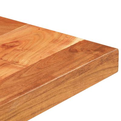 vidaXL Bistro mizica kvadratna 70x70x75 cm trden akacijev les