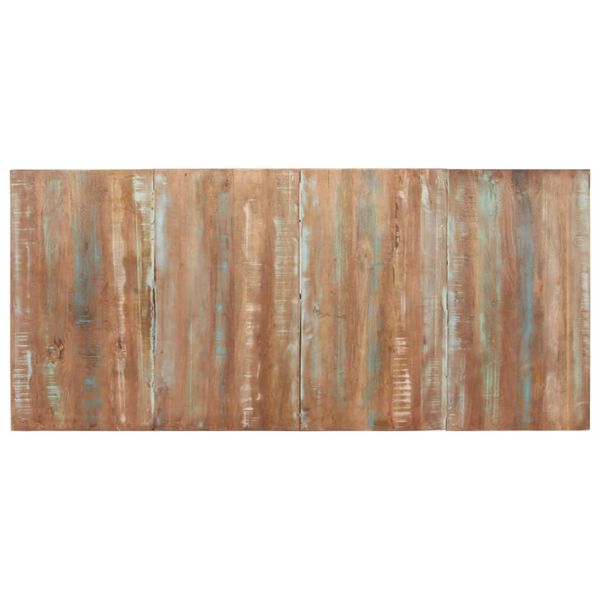 vidaXL Jedilna miza 200x90x76 cm trden predelan les