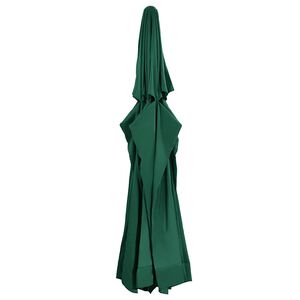 vidaXL Nadomestna tkanina za zunanji senčnik zelena 610 cm