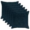 vidaXL Prevleka za blazino 6 kos HOUTEN Temno modra 80 x 80 cm