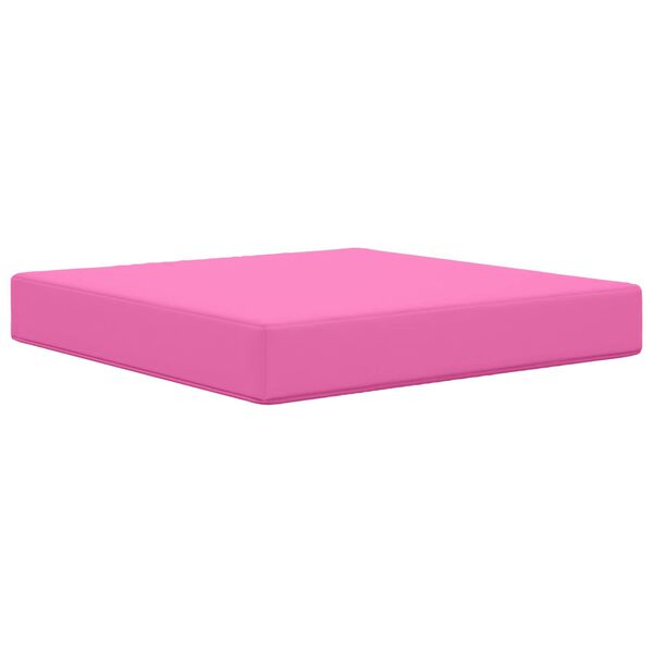 vidaXL Zunanja blazina za kavč 3 pcs Roza Poliester