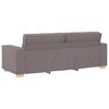 vidaXL Trosed kavč taupe 180 cm blago