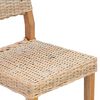 vidaXL Jedilni stol 2 pcs Naravna 46 x 55 x 84 cm Kubu rattan