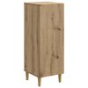 vidaXL Strani &scaron;al Artisan hrast 33 x 34,5 x 90 cm Inženirski les