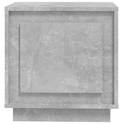 vidaXL Nočna omarica betonsko siva 44x35x45 cm inženirski les