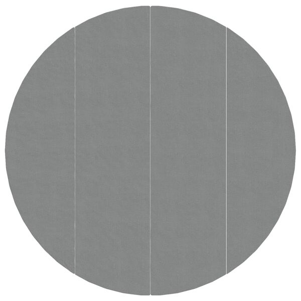 vidaXL Podloga za bazen svetlo siva Ø500 cm poliestrski geotekstil