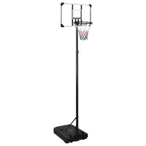 vidaXL Ko&scaron;arka&scaron;ko stojalo prozorno 280-350 cm polikarbonat
