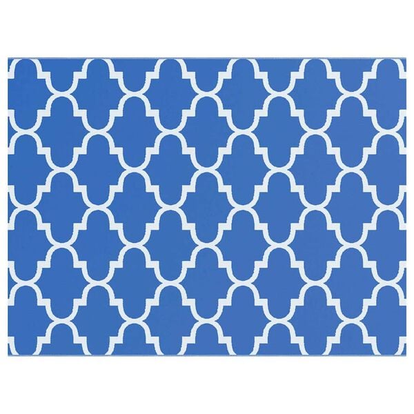 vidaXL Zunanji preproga ARAKIL Modra 300 x 400 cm PP