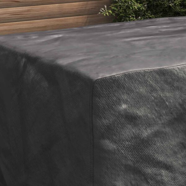 vidaXL Prevleka za pohi&scaron;tvo Enobarvno Črna 172 x 113 x 73 cm 420D