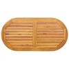 vidaXL Nepremična povr&scaron;ina Olje naravno 110 x 55 x 2 cm
