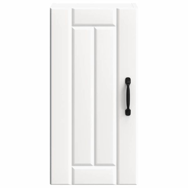 vidaXL Kuhinjska stenska omarica Lucca bel inženirski les