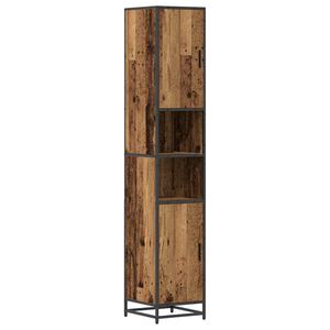 vidaXL Komplet pohi&scaron;tva za kopalnico Star les 35 x 37,5 x 188,5 cm
