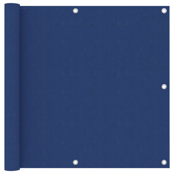 vidaXL Balkonsko platno modro 90x300 cm oksford blago