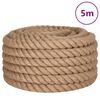 vidaXL Vrv iz jute 5 m dolžina 40 mm debelina
