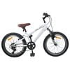 vidaXL Kids Mountain Bike 20 Palcev 6-Speed za 5-8 let Bela
